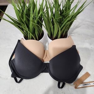 SKIMS Push-up Demi Bra bundle of 2 sz 34C